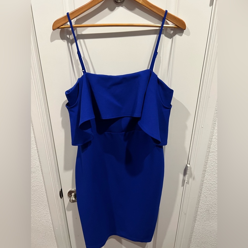 Premier Amour Cobalt Blue Dress